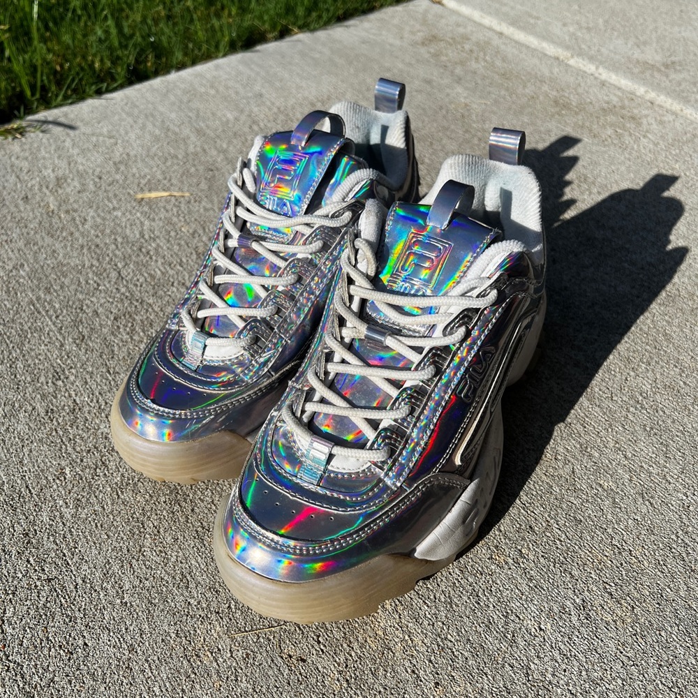 Fila iridescent shoes